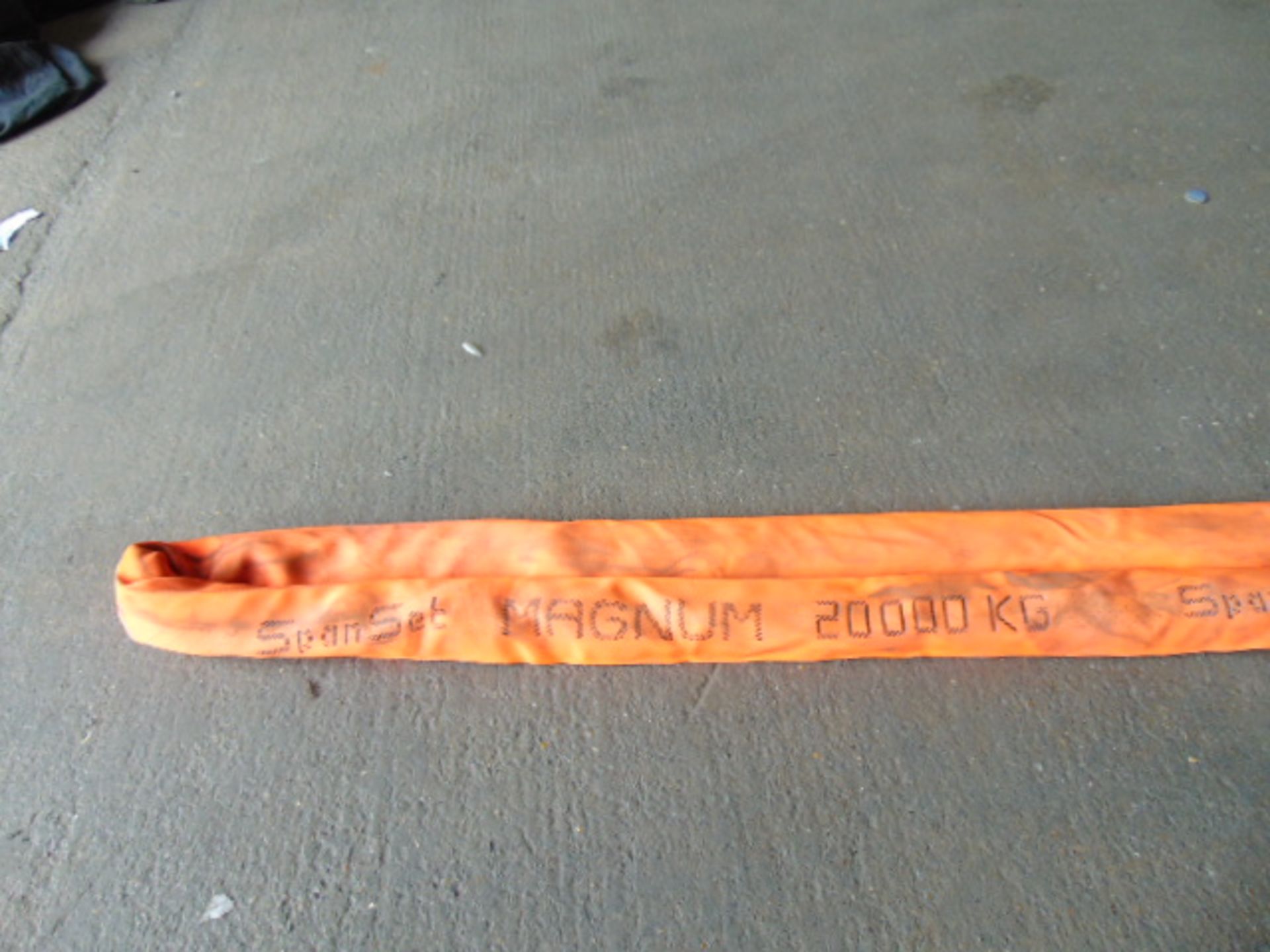 New Unused SpanSet Magnum 20,000kg Lifting/Recovery Strop from MOD - Bild 2 aus 6
