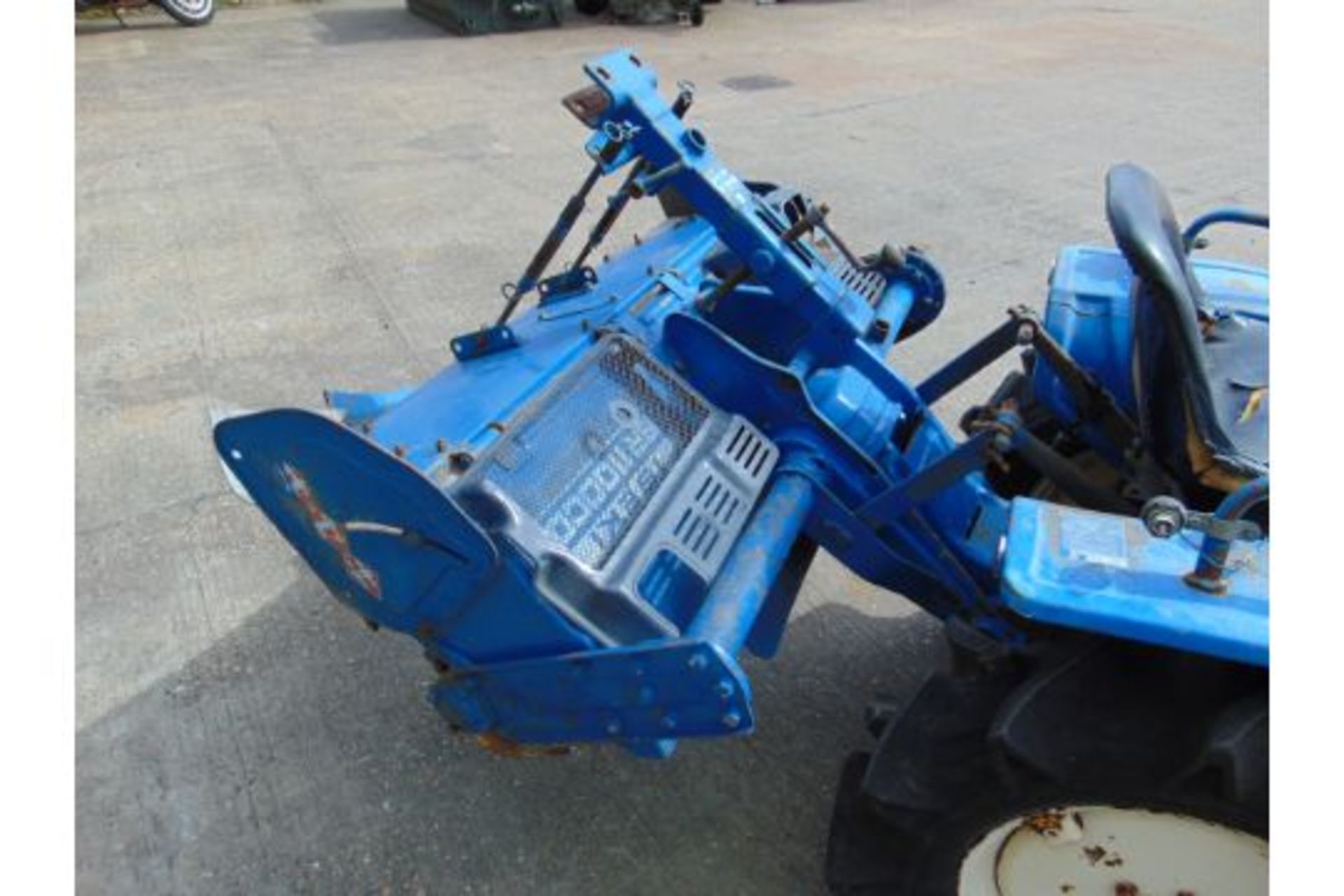 Iseki TX1410 4x4 Compact Tractor w/ Rotor Tiller - Image 23 of 24