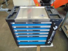 Huttenberg 5 door Mechanics Tool Chest on Castors c/w tools, New and Unissued