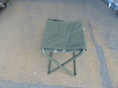 2x New Unissued British Army Camp Stools original Packing