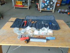 1 x Tool Roll with Tools c/w 15 x Padlocks, etc
