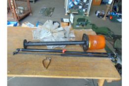 36 x Stainless Clamps, 2 x Gas Struts, 1 x Rotating Beacon