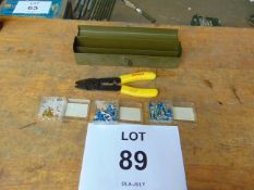 New Unissued Ampliversal Electrical Vehicle Crimper kit c/w Terminals etc