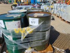 1x H576 OM-33, mineral based hydraulic fluid with antiwear used in machine tools&forklift trucks,