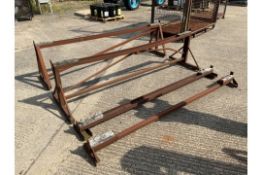 4 X Steel 8ft cradle frames from Mod