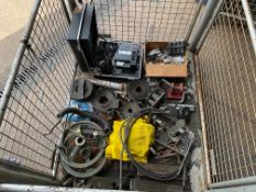 1 x Stillage of tools, ratchet straps, locks, flags etc