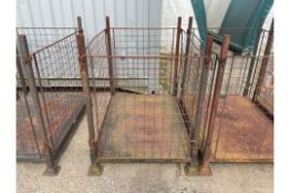 MOD Steel Stacking Stillage W/ Removable Posts & Sides