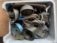 15 x Various ratchets straps and Ratchets