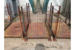 MOD Steel Stacking Stillage W/ Removable Posts & Sides