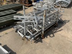 ALUMINIUM SCAFOLDING SYSTEM INC 2 X LADDERS