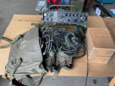 Clansman UK/RT 320 Transmitter Receiver c/w kit and 2 spare Batteries as shown