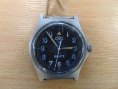 CWC 0552 Royal Marines / Navy Service Watch, Nato Marked Date 1990, *GULF WAR 1 *