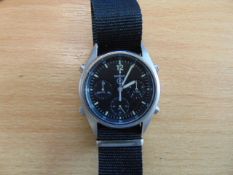 Seiko Gen 1 Pilots Chrono RAF Harrier Force Issue, Nato Marks, Date1988