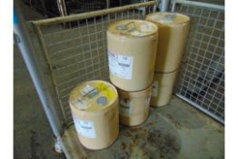 5x Drums Radcolube lubricating oil from MoD Reserve Stores