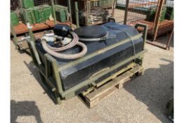 1 x British Army Demountable 100 Gallon Water Bowser.