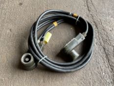 1 x British army/ Nato inter vehicle slave lead.
