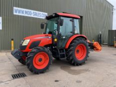 Unused Kioti RX7620 ECO CRDI 4x4 Tractor C/w Flail Mower