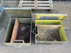 2 x Heavy Duty Aluminium Boxes From Mod 55 x 45 x 30cm