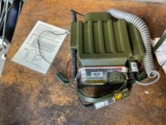 1 x Siemans Portable Radiac Dose meter c/w Probe