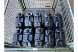 10 x British Army 20Ltr Water Jerry Cans
