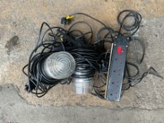 2 x Biriticent safety gripper anti glare sheild Inspection/ Work lamps.