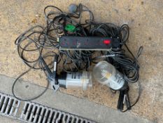 2 x Biriticent safety gripper anti glare sheild Inspection/ Work lamps.