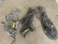 3 X Universal load master cargo nets