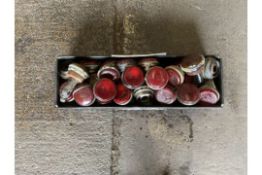 50 x Land Rover Screw on Light Lens