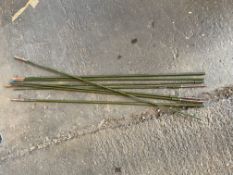 8x Unissued Antenna Rods