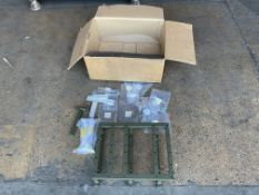 Q 12x New Unissued Clansman/Bowman Vehicle Radio Fitting Kits. Original Packaging.