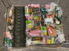 1 x Stillage of Bowman/ Clansman radio spares Harris/ PRC 138 Transmitter Receiver Panels Etc