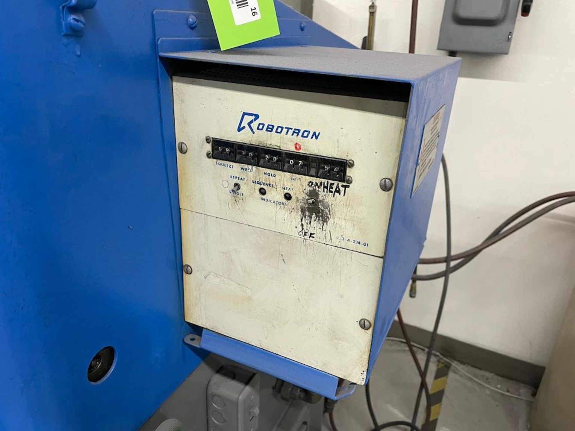 AP SEEDORF 50 KVA SPOT WELDER, 30 IN THROAT, SN 671 [4] - Image 2 of 4