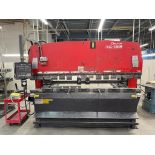 AMADA RG-125 PRESS BRAKE, 125 TON, 118.2 IN TABLE LENGTH, NC9-EXII CONTROL, 2 AXIS BACK GAUGE, 118.2