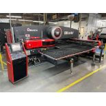 AMADA 30 TON ELECTRIC TURRET PUNCH, MODEL EMK 3610NT, 58 STATIONS W 4 AUTO INDEXING UNITS, HIGH