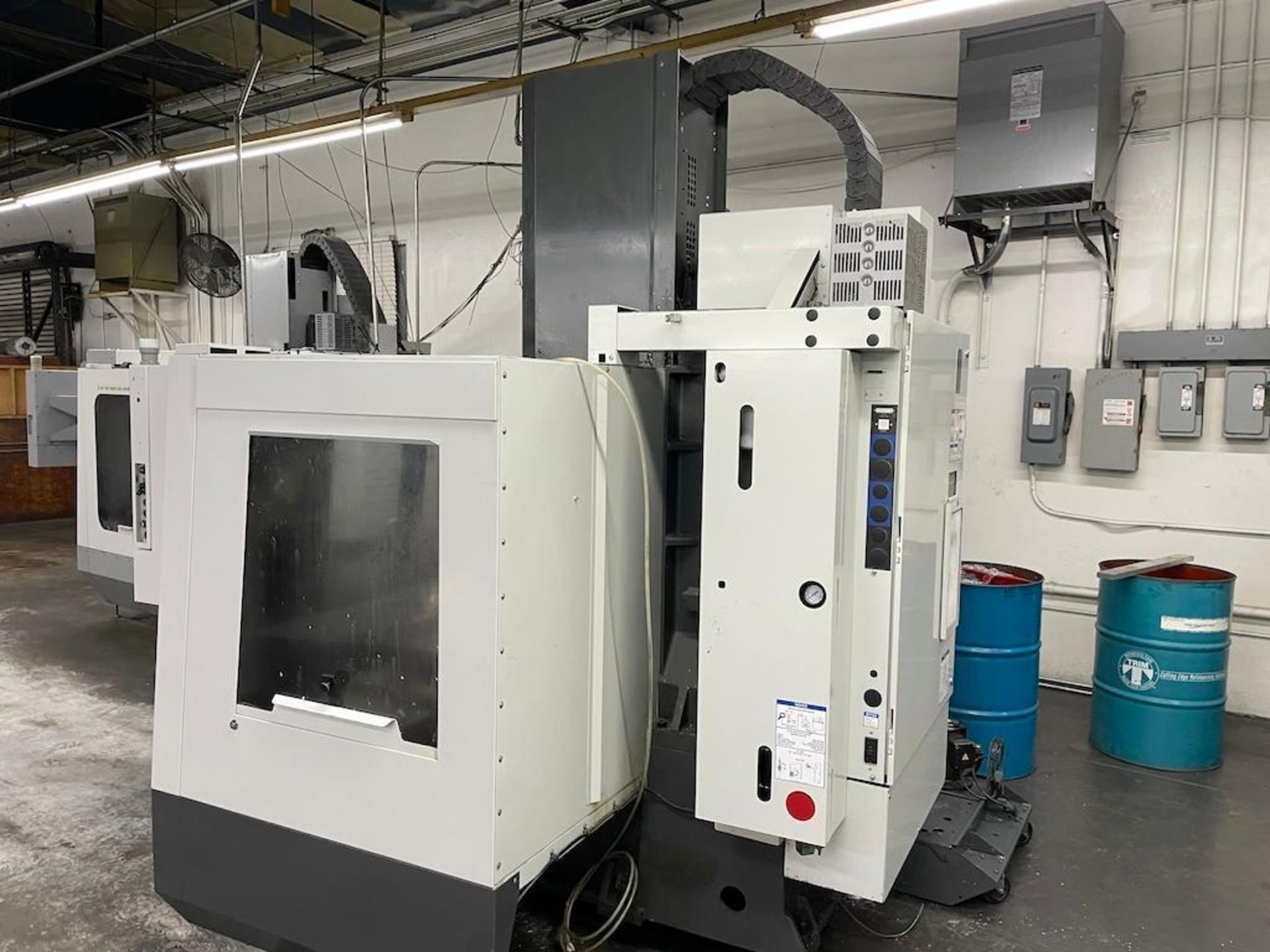 HAAS CNC VMC MODEL SUPER VF2SS, 24 ATC, CAT 40, 12,000 RPM, WORKLIGHT, COOLANT, 14 X 36 TABLE, 2015, - Image 9 of 9