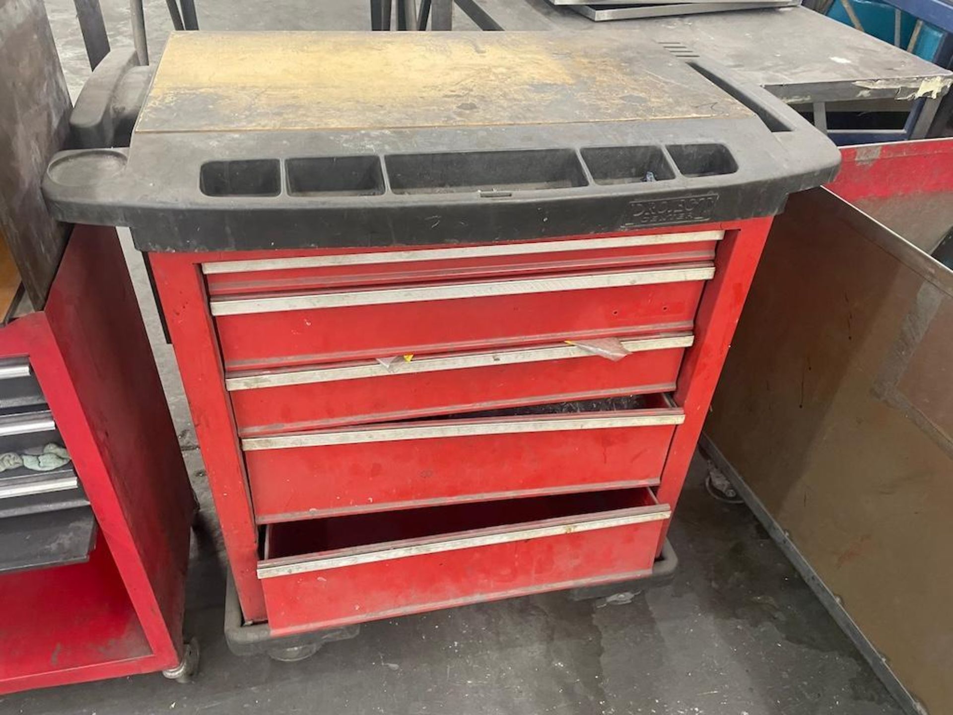 LOT 3 TOOL BOXES AND 2 CARTS - Image 2 of 6