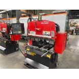 AMADA RG 35S PRESS BRAKE, 35 TON X 47.3 IN BED, NC9-EXII CONTROL, 2 AXIS BACK GAUGE, 47.3 IN BED,