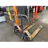 LOT 2 PALLET JACKS, 5,500 LB CAPACITY