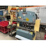 AMADA RG 35S PRESS BRAKE, 35 TON X 53" BED, NC9-EX CONTROL, 2 AXIS BACK GAUGE, 47.3 IN BED, 49.3