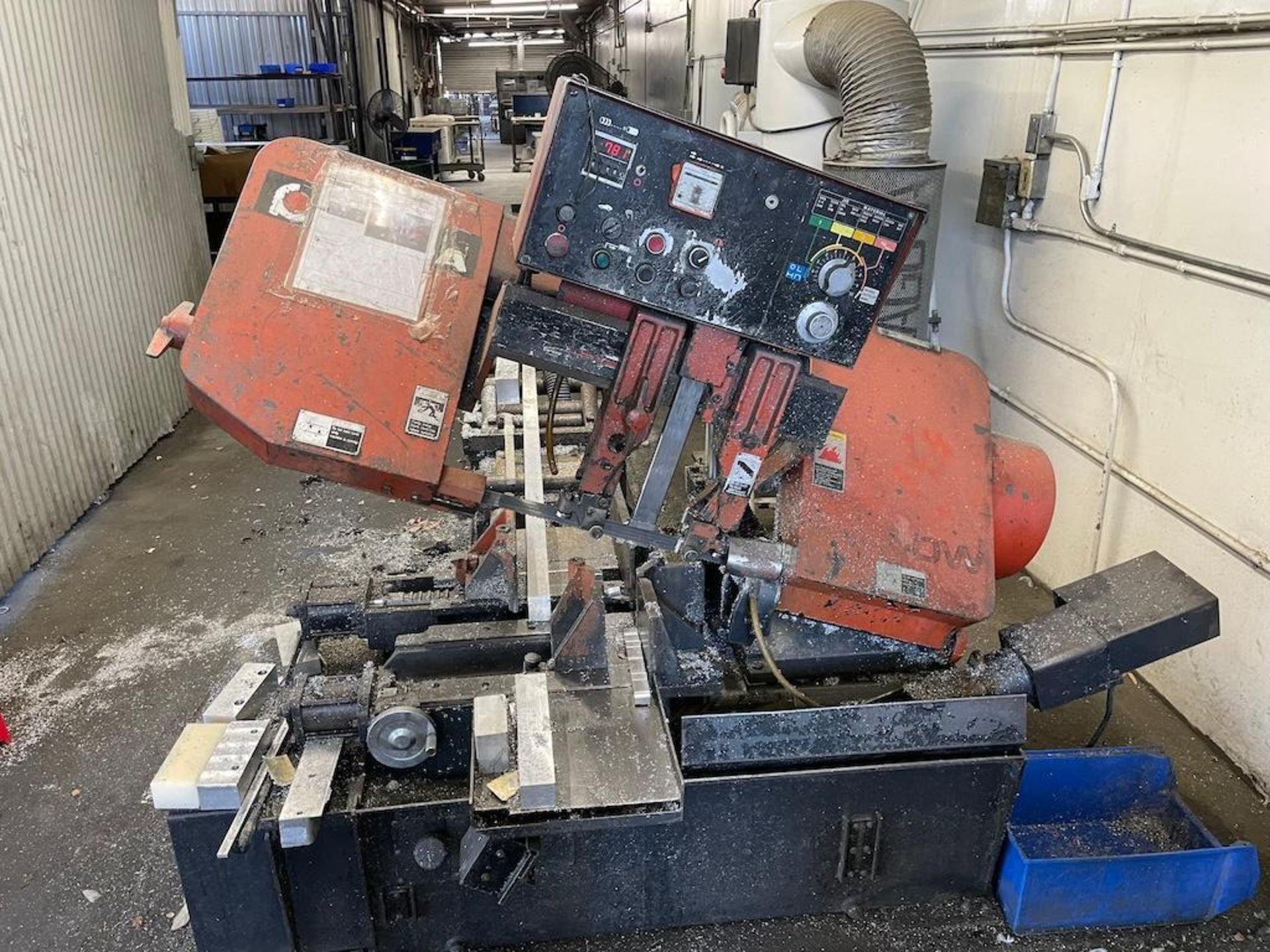 AMADA HORIZONTAL BANDSAW MODEL HA-250W, SN 25350708