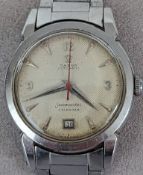A 1950s Omega Automatic Seamaster Calendar wristwatch