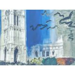 John Piper (1903–1992), WEST WALTON, a limited edition colour screenprint, A/P, signed in pencil