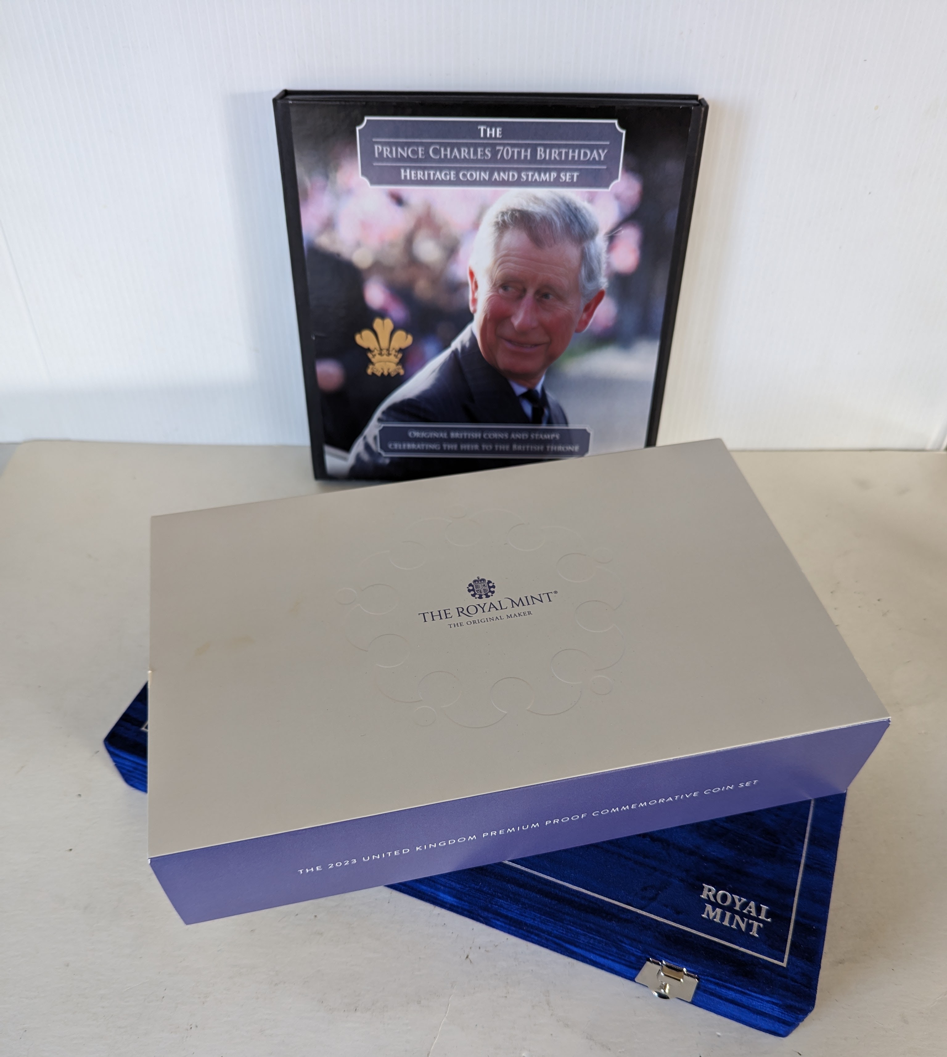 HRH Prince Charles 70th Birthday Heritage Coin and Stamp Set, limited edition no. 210/499