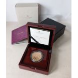A Royal Mint 2022 Queen Elizabeth II Platinum Jubilee brilliant uncirculated Five-Sovereign