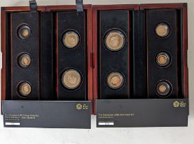 The Royal Mint 2015 Five Coin Gold Proof Sovereign Coin Set, Fifth Portrait, First Edition, Limited