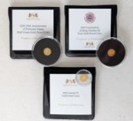 A 2022 25th Anniversary of Princess Diana 1/2 gram Gold proof coin