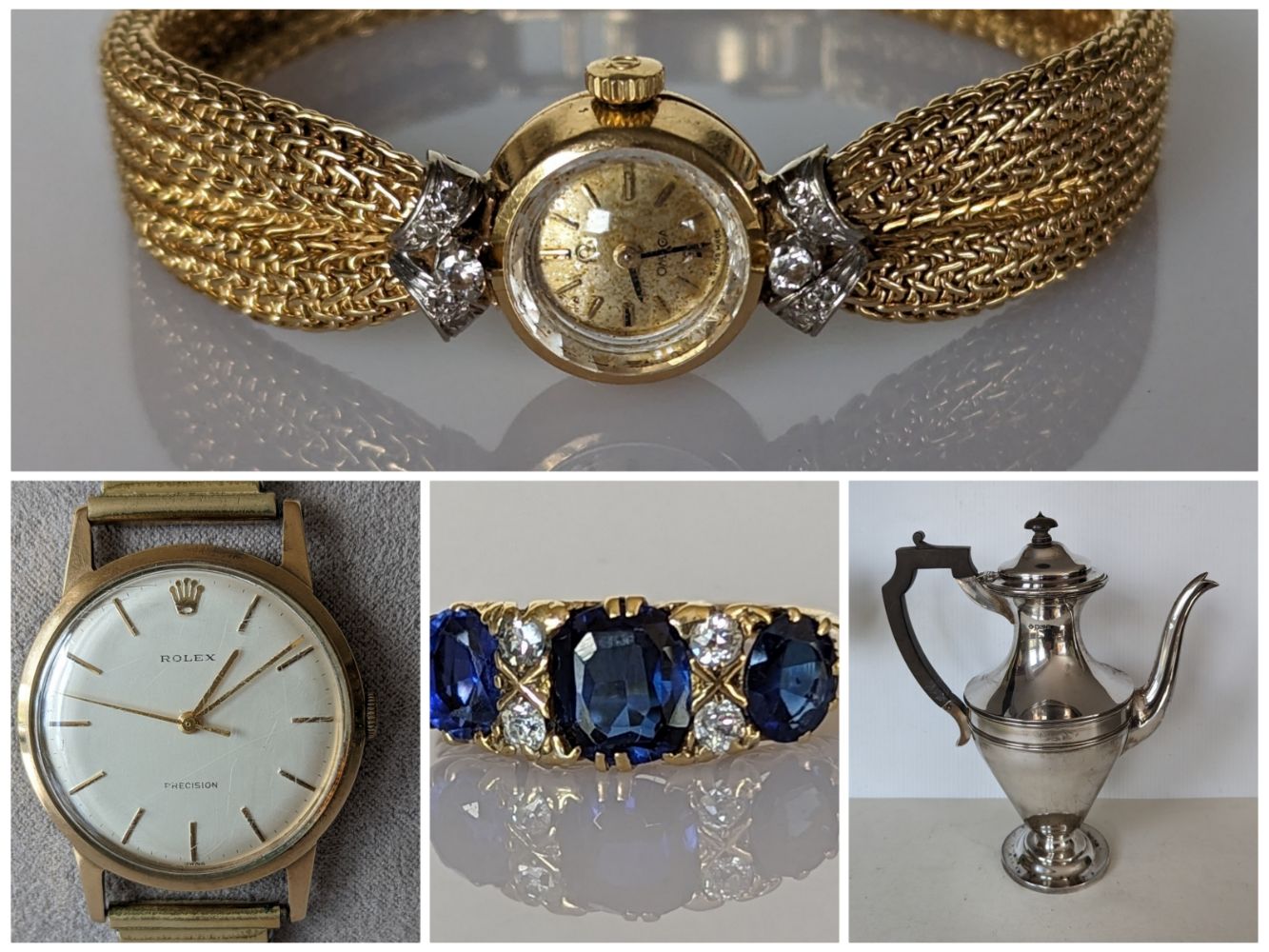 Jewellery, Watches, Silver & Collectibles