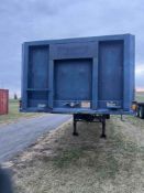 1980 Freuhauf 40' Flatbed Semi Trailer