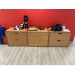 LOT (8) OFFICES INCLUDING DESKS, CHAIRS, CREDENZAS, CABINETS [TROIS RIVIERES]*PLEASE NOTE, EXCLUSIVE