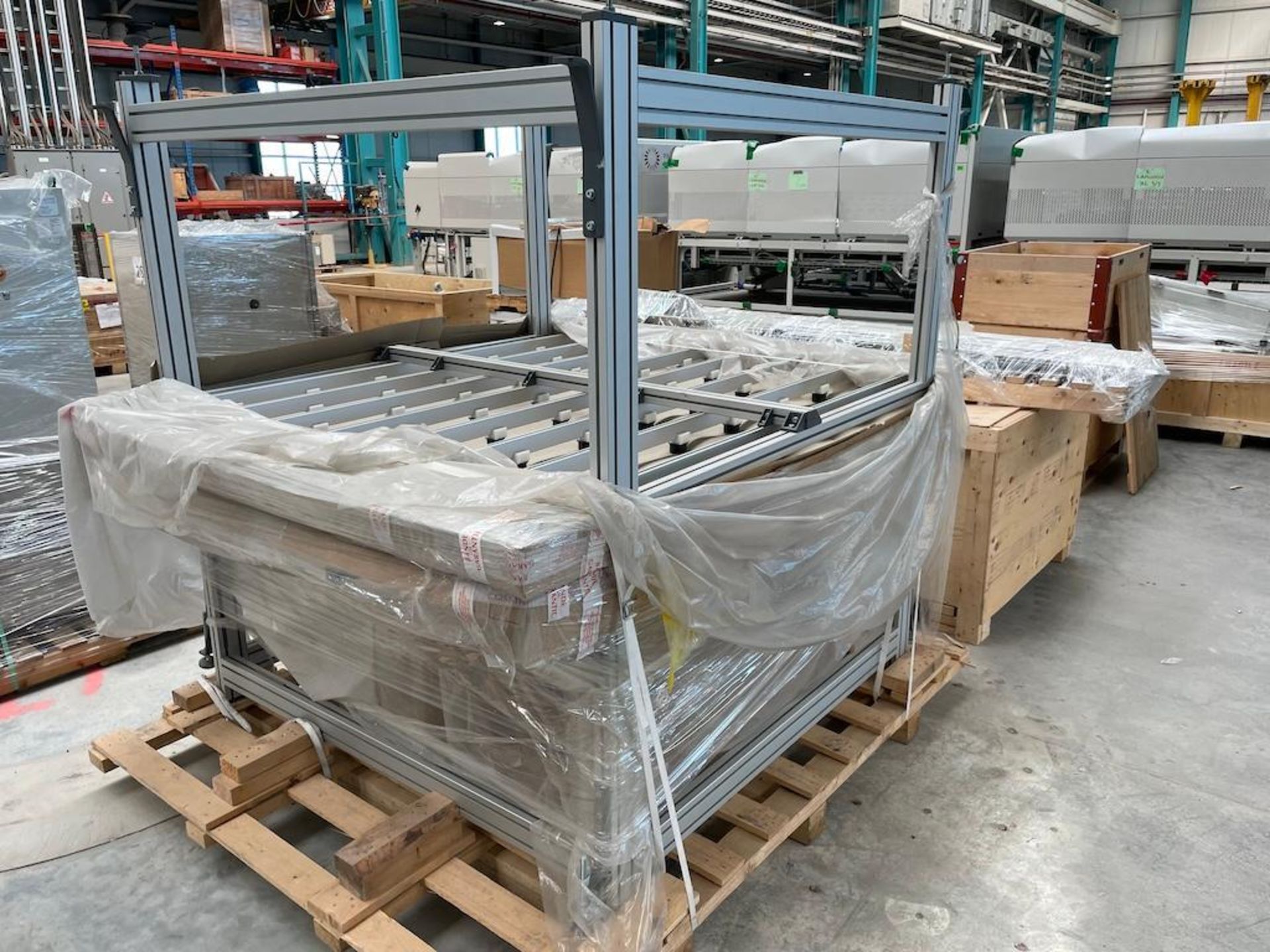 LOT (11) SKIDS CONVEYORS INCLUDING: 2010 MINITEC POS 130/1, 2011 MINITEC POS 20/2, MINITEC RAHMEN PO - Image 8 of 51